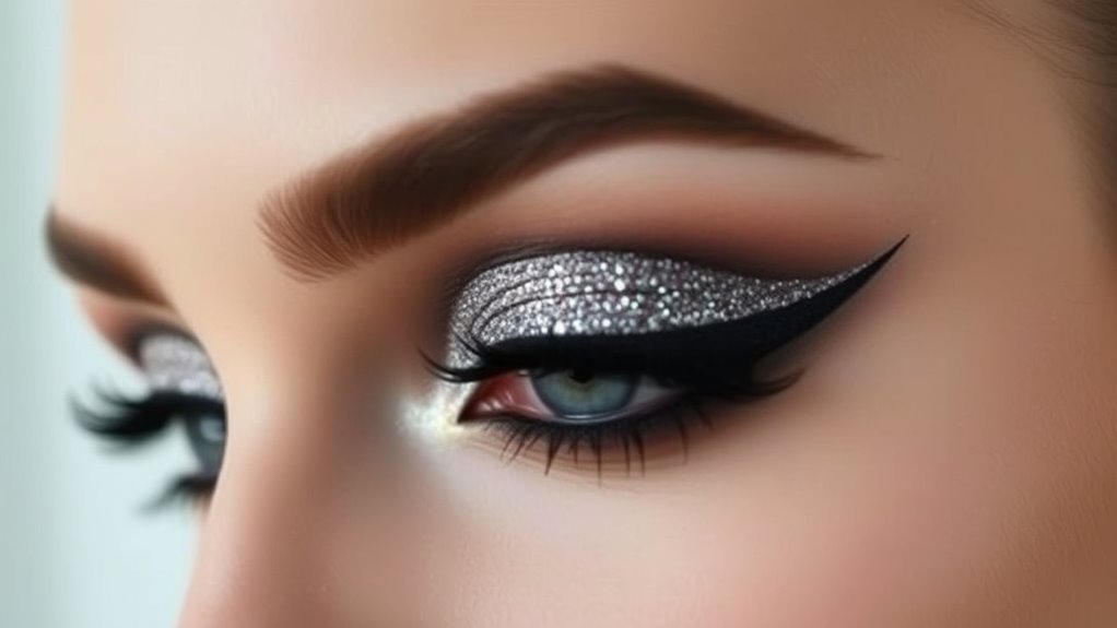 glamorous glitter eye palette