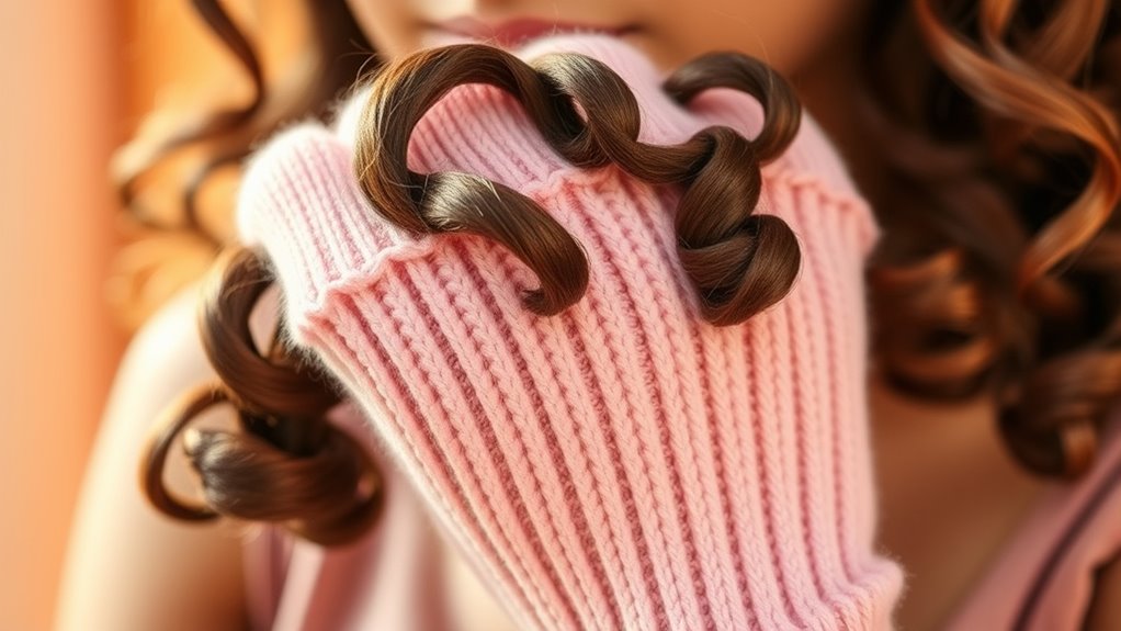 heat free curly styling method