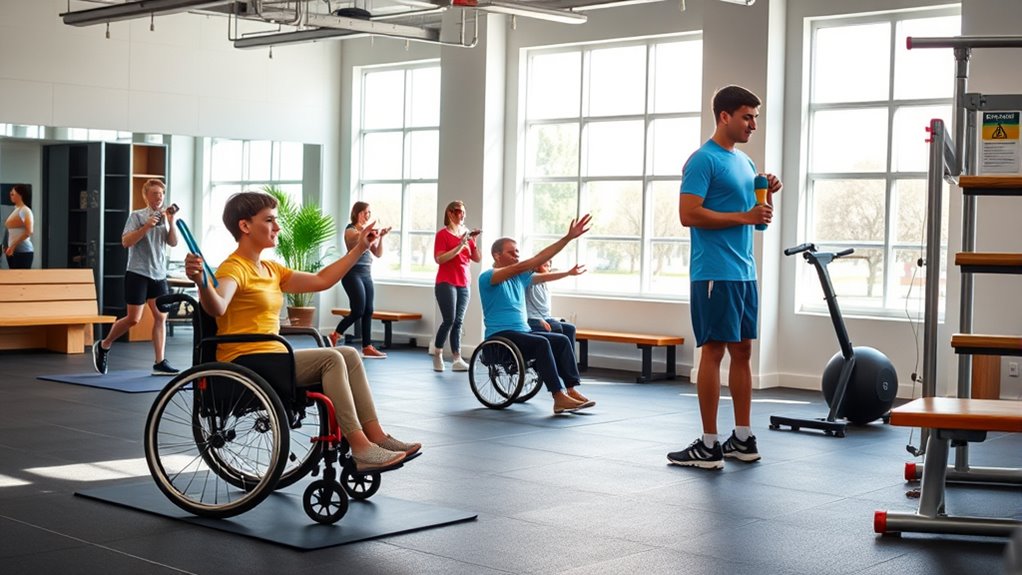 inclusive accessible exercise environments