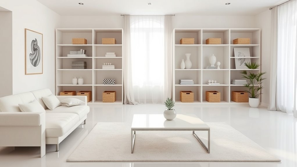 intentional storage and layout