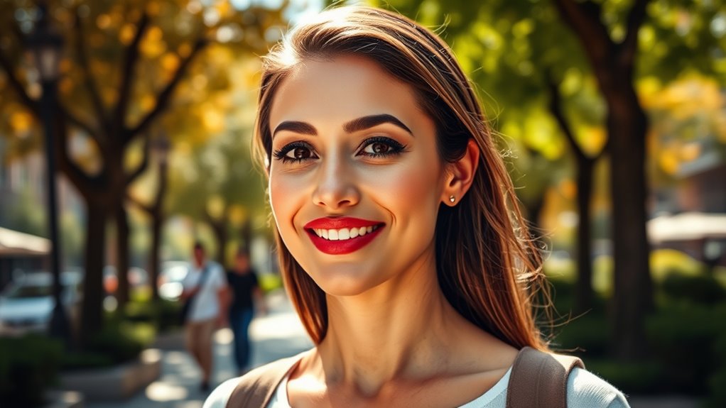 light daytime makeup