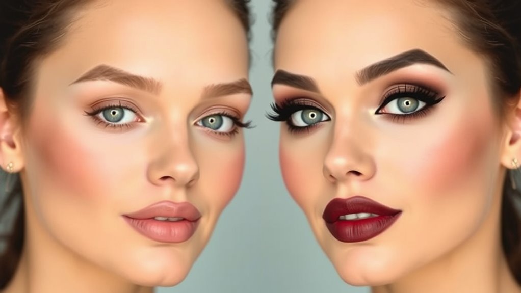 lightweight natural daytime makeup