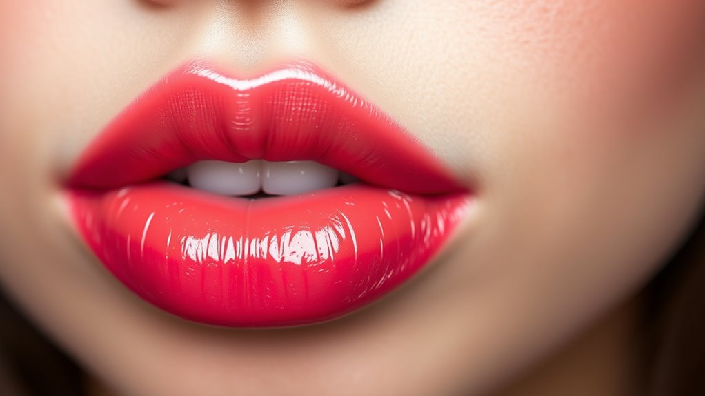 lip primer layered gloss