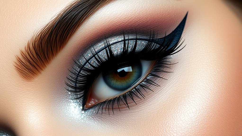 long lasting glitter eye makeup