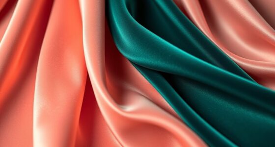 luxurious soft draped fabrics