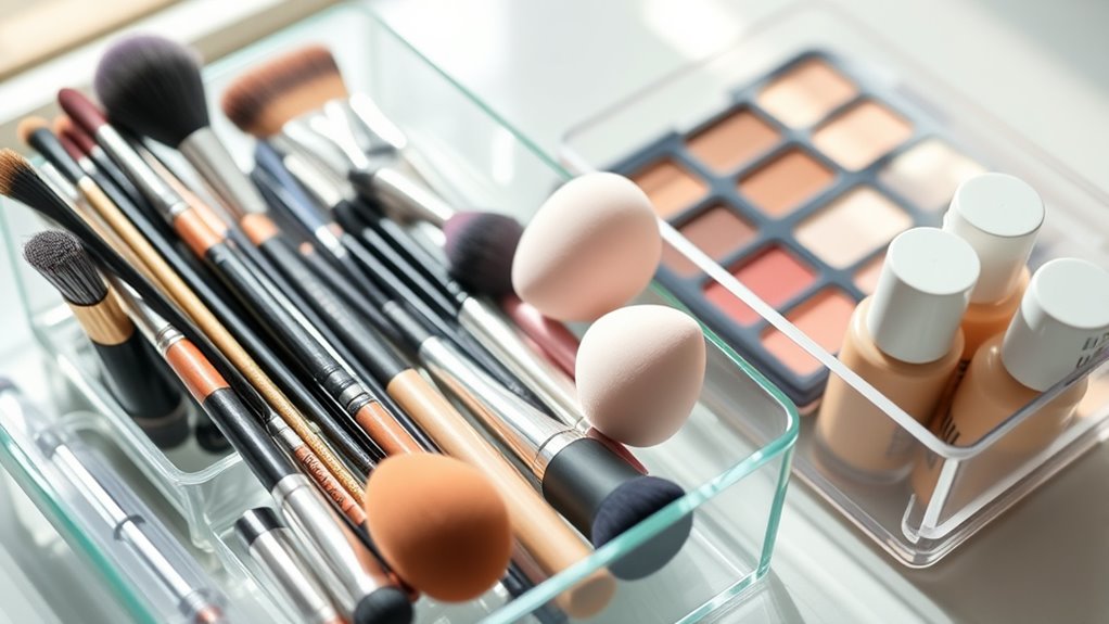 maintain makeup hygiene routine