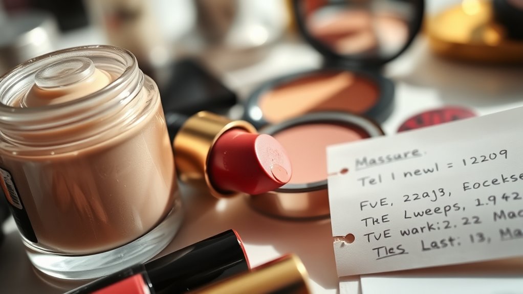 makeup lifespan and safety