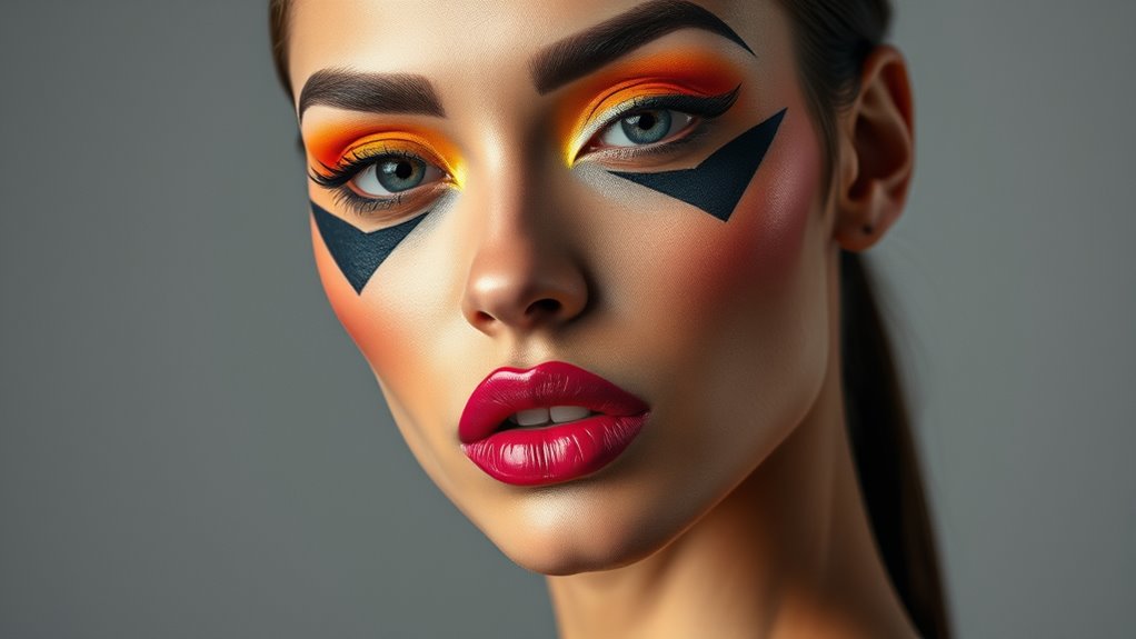 match face shape features