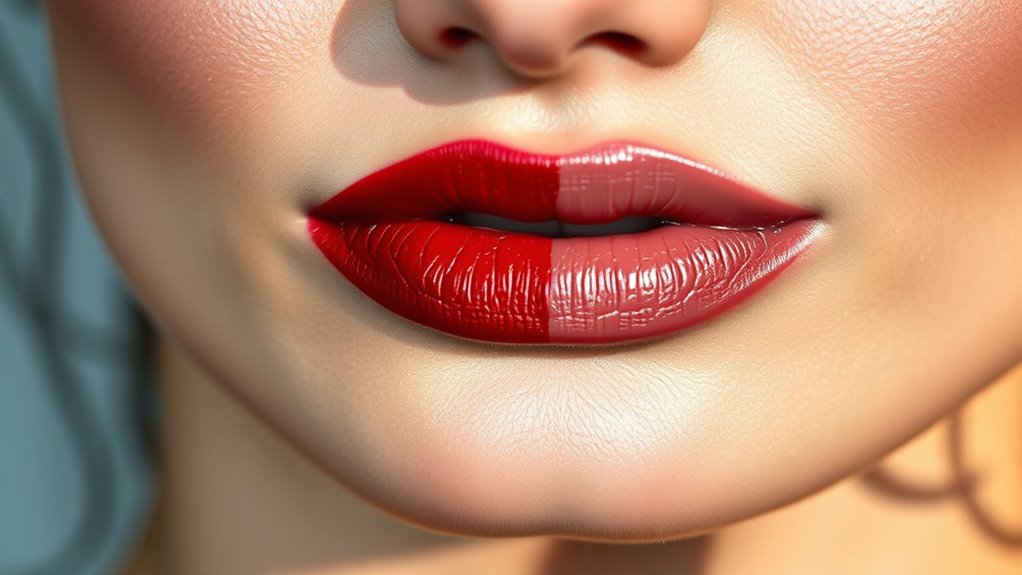 matte lips can be drier