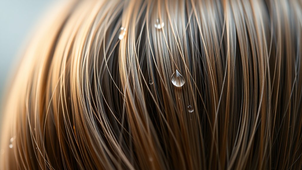 moisture sustains healthy hair