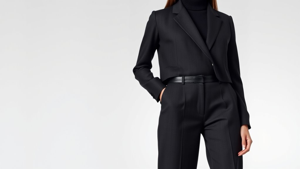 monochrome layering tips