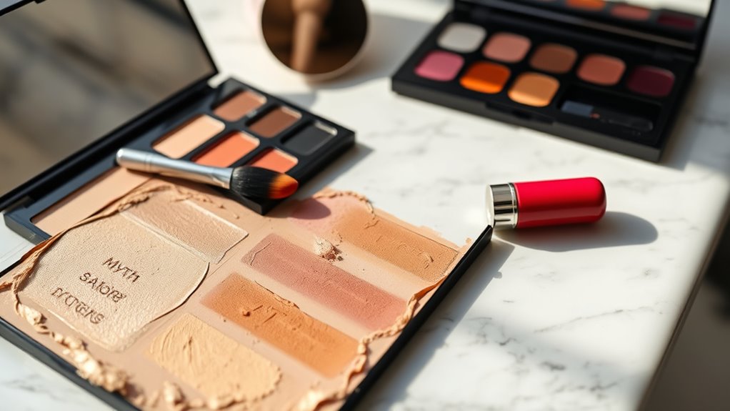 myth busting makeup facts