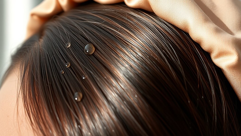 nighttime oil treatment routine