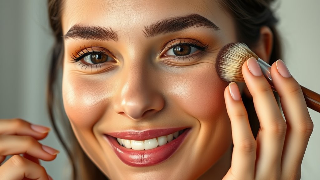 oil balances and hydrates skin