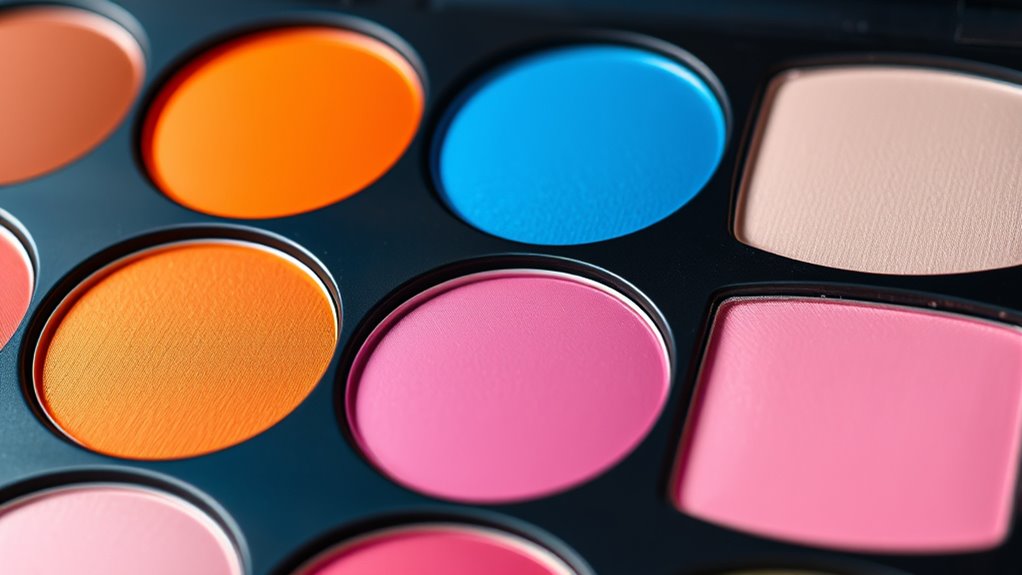 opposite colours create contrast