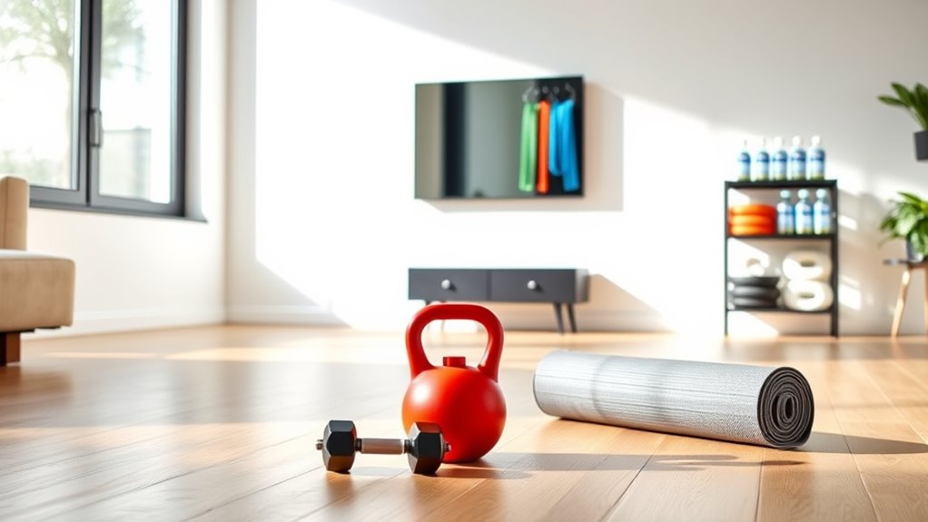 optimize space with versatile equipment