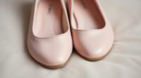 pastel peep toe shoes