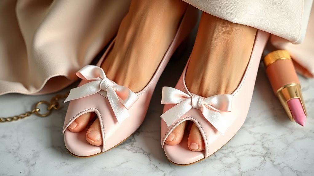 pastel shoes outfit coordination