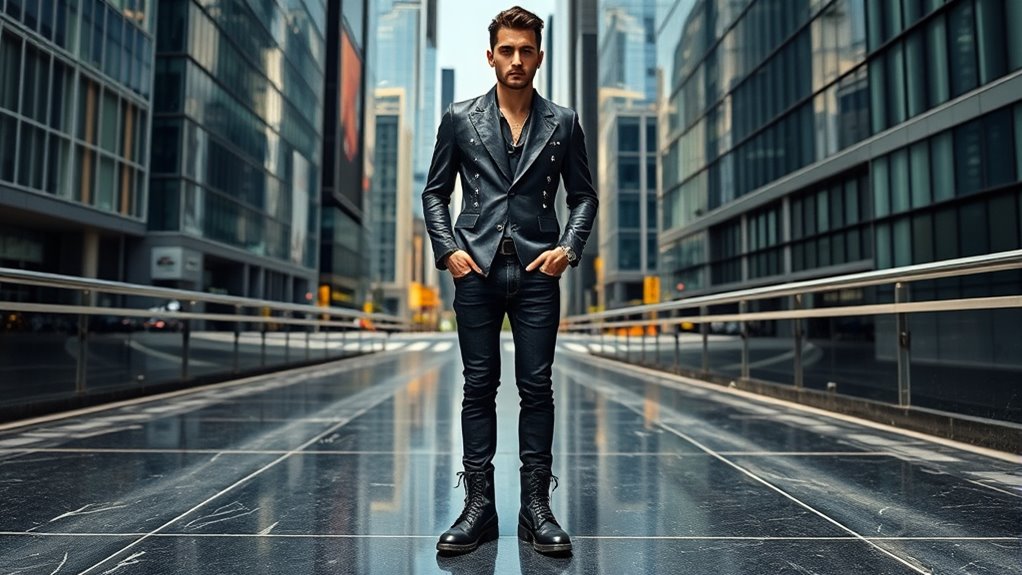 polished edgy urban style