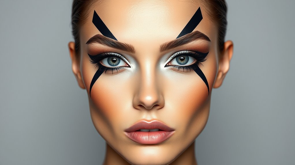 precise makeup line techniques