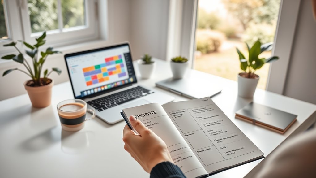 prioritize tasks set goals