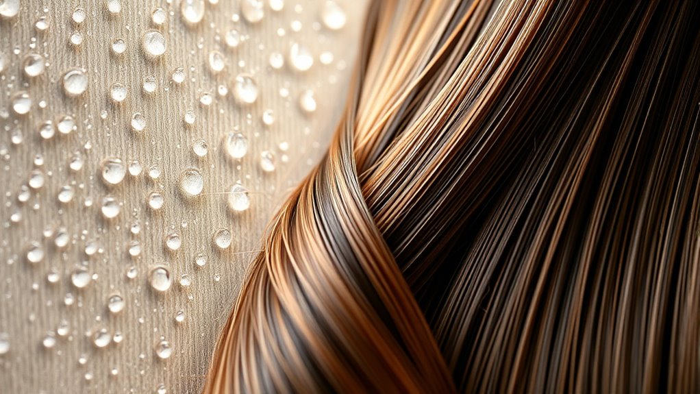 protein maintains hair strength