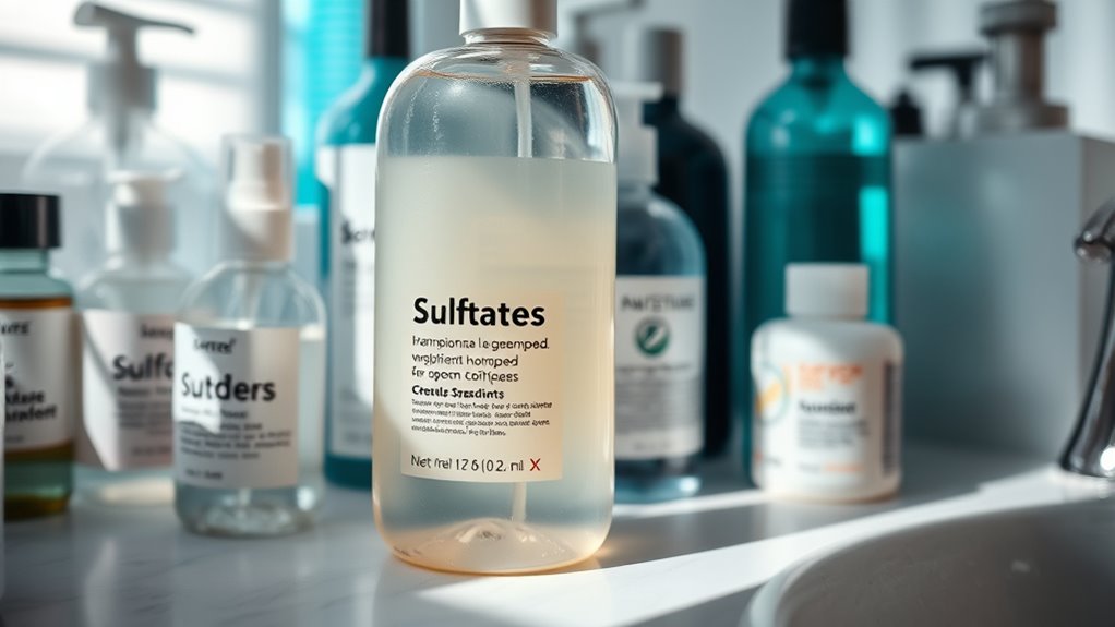 sulfates cause skin irritation