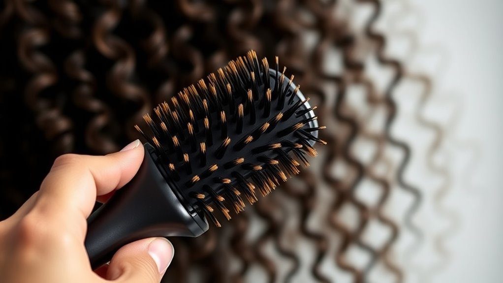 tailor brush to hair type