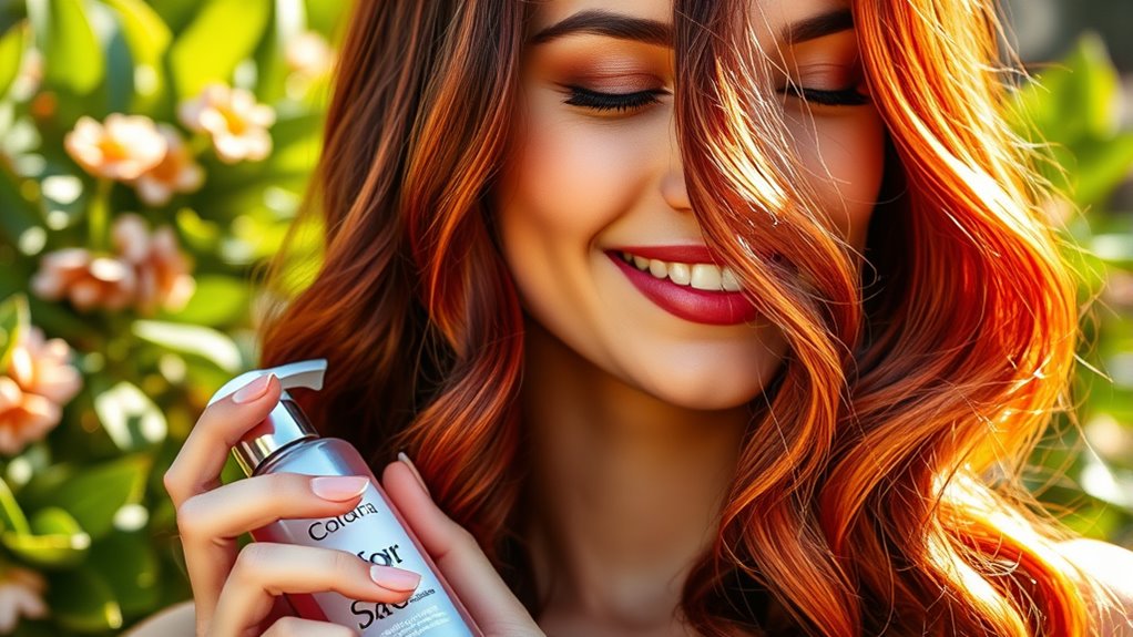 use color safe hair products