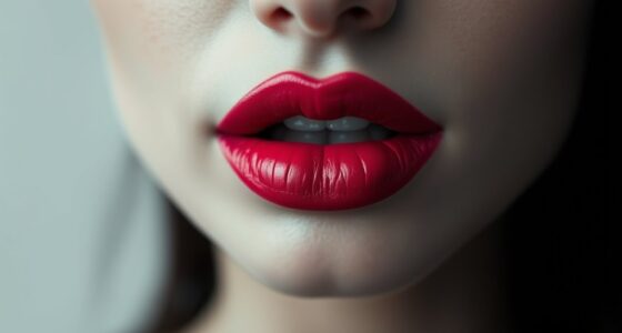 berry colored blush lips