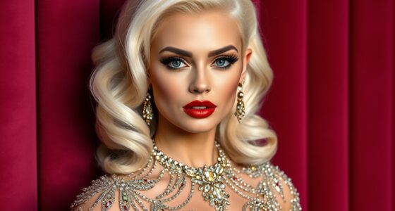 bold glamorous makeup revival