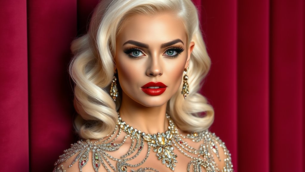 bold glamorous makeup revival