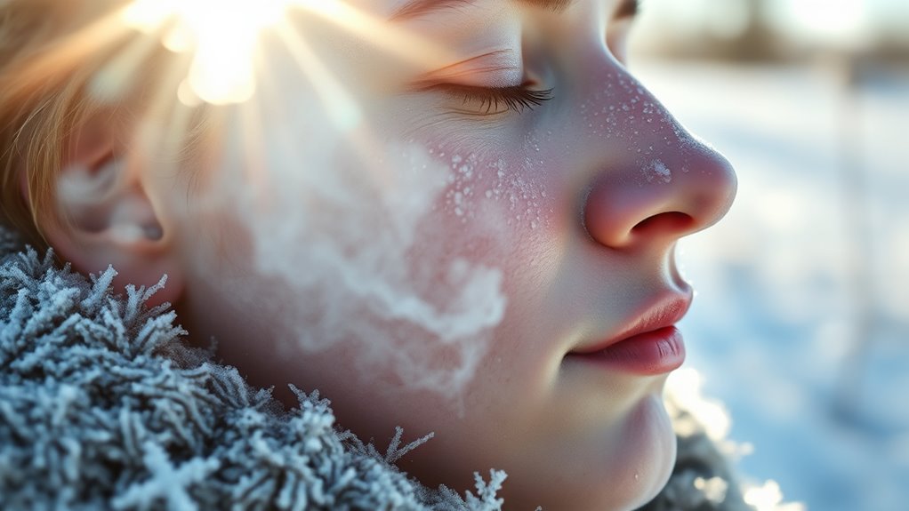 cold exposure boosts mood