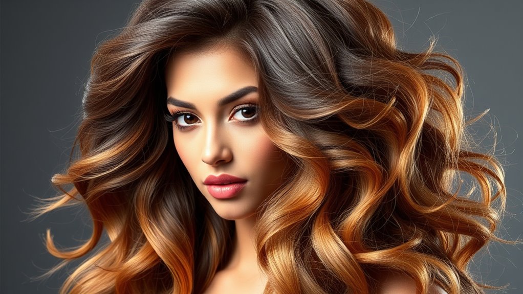 create voluminous 90s hairstyles