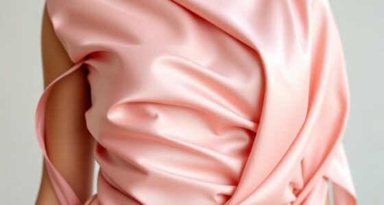 elegant draping color trends