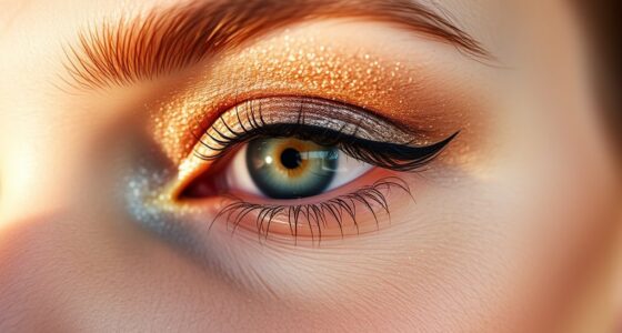 eye makeup with spf