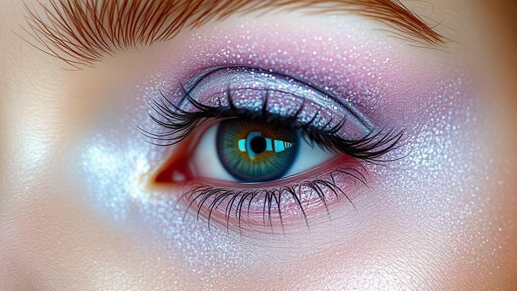 frosted eyeshadow blending techniques