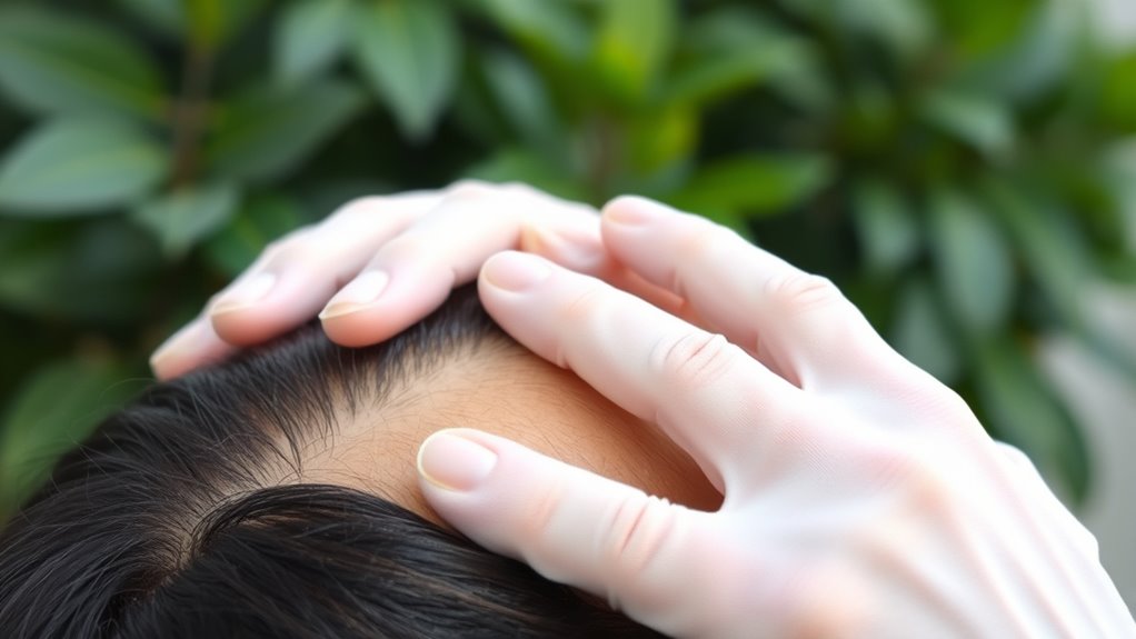 healthy scalp promotes hair