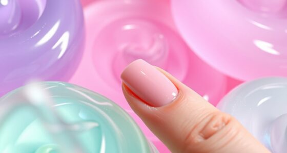 jelly makeup tactile textures