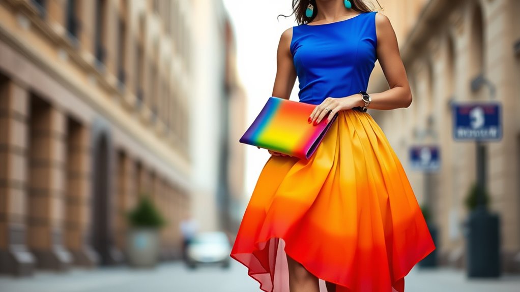 master color blocking techniques