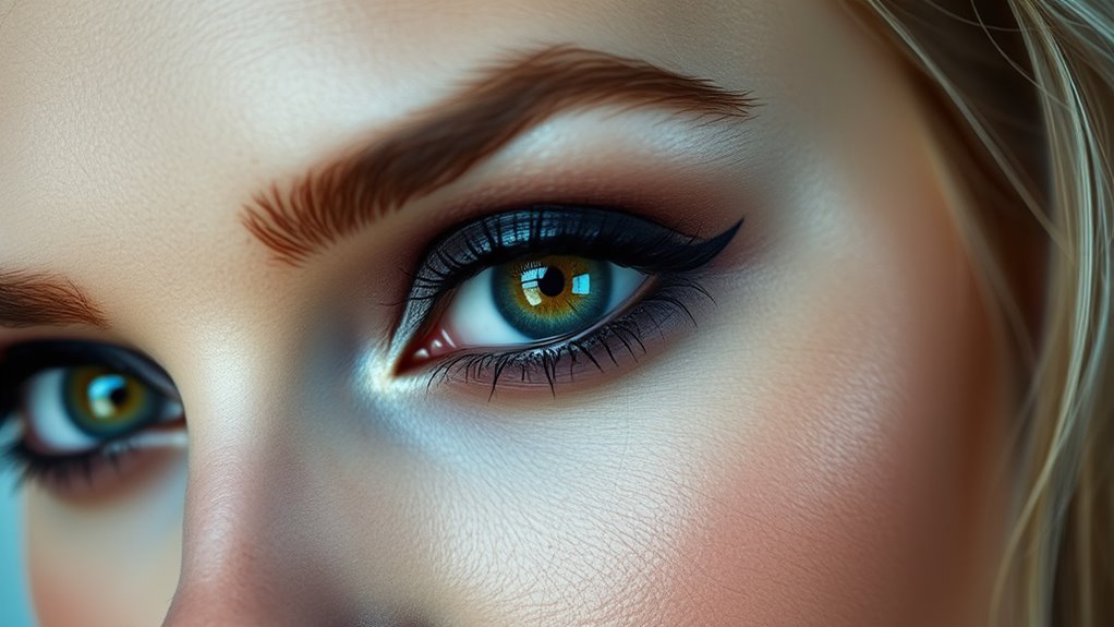 masterful lashes and blending