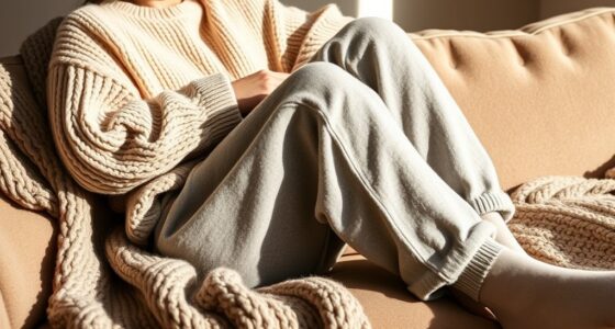 relaxed oversized soft fabrics