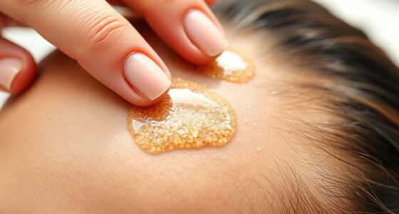 scalp exfoliation and serums