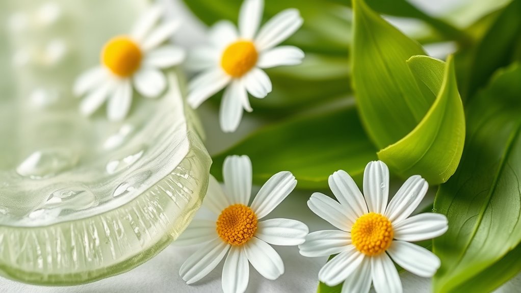 soothing botanical skincare ingredients