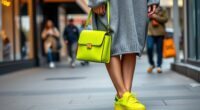 subdued neon for daily style