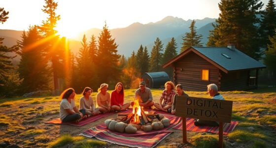 unplug reset retreat detox