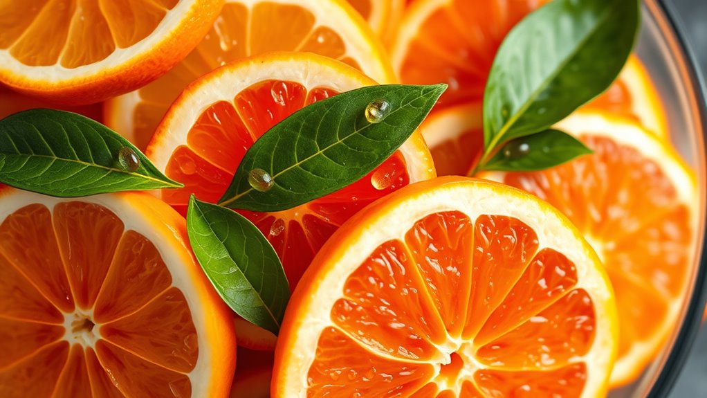 vitamins and ferulic acid