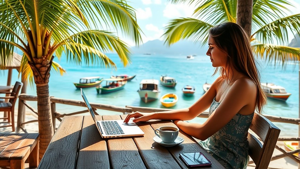 work travel boundless freedom