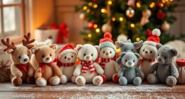 cute christmas jellycat collection