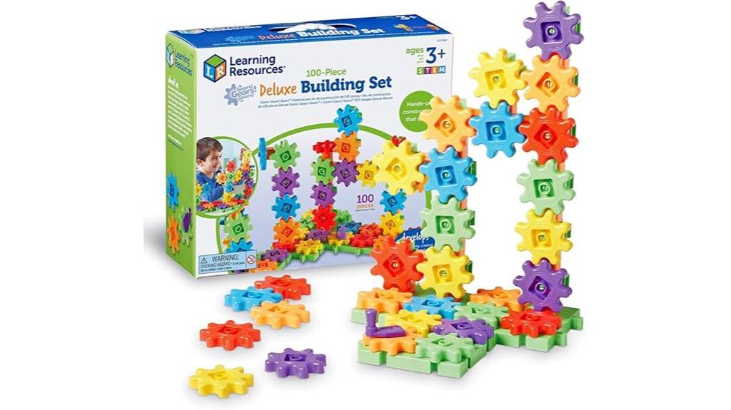 deluxe 100 piece building set